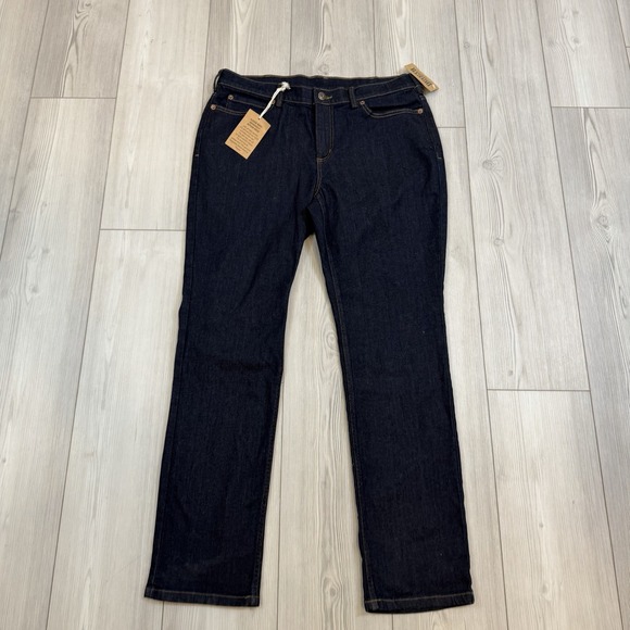 NWT Duluth Trading DuluthFlex Daily Denim Slim Leg Jeans Womens 14x31 - Picture 3 of 11